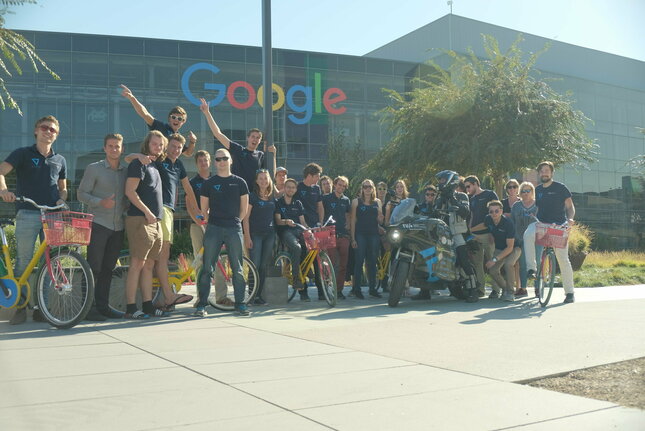 Team STORM at Google. Photo: Team STORM (Click on the photo to view all of STORM's photos.)