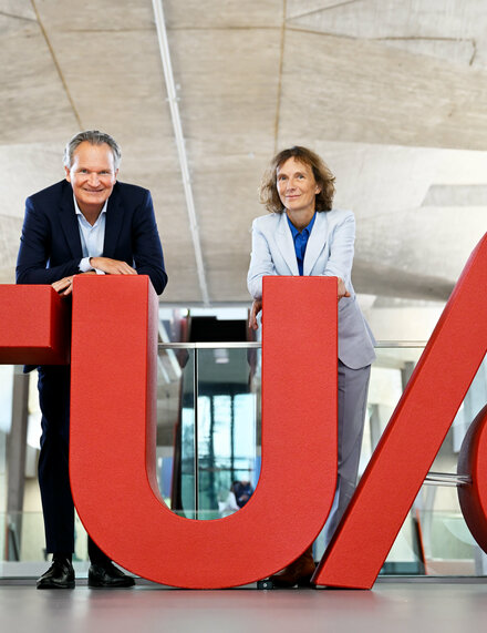 Robert-Jan Smits and Silvia Lenaerts currently make up the Executive Board. They expect the board to be complete again in early 2024. Photo: Bart van Overbeeke