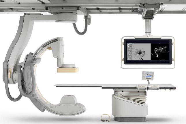 Philips' Interventional XR scanner on which researcher Collin Drent tested his smart maintenance model (Image: Philips)