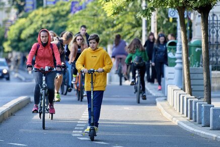 Druk fietspad. Beeld: IOplus