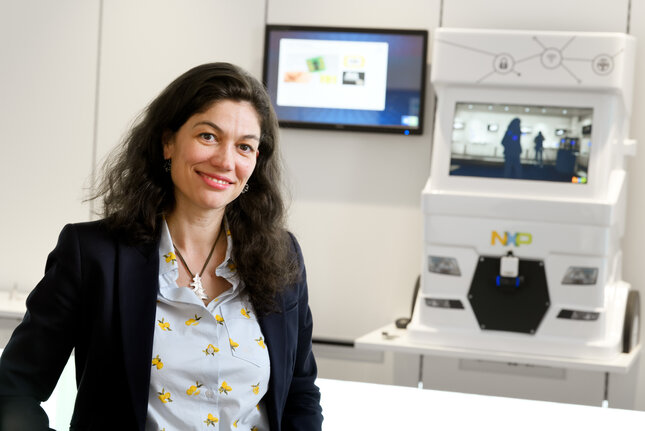 Clara Otero Perez, head of Systems Innovations at NXP Automotive. Photo: Bart van Overbeeke