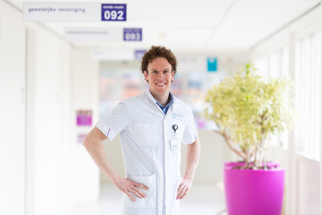 Physician-researcher Rutger Brouwers (photo: Máxima Medical Center)