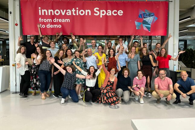 Het coreteam van innovation Space. Foto: innovation Space