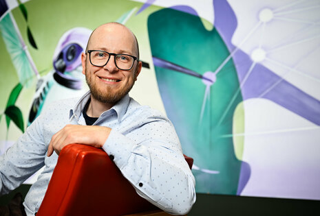Computer scientist and Associate Professor Jakub Tomczak. Photo: Bart van Overbeeke