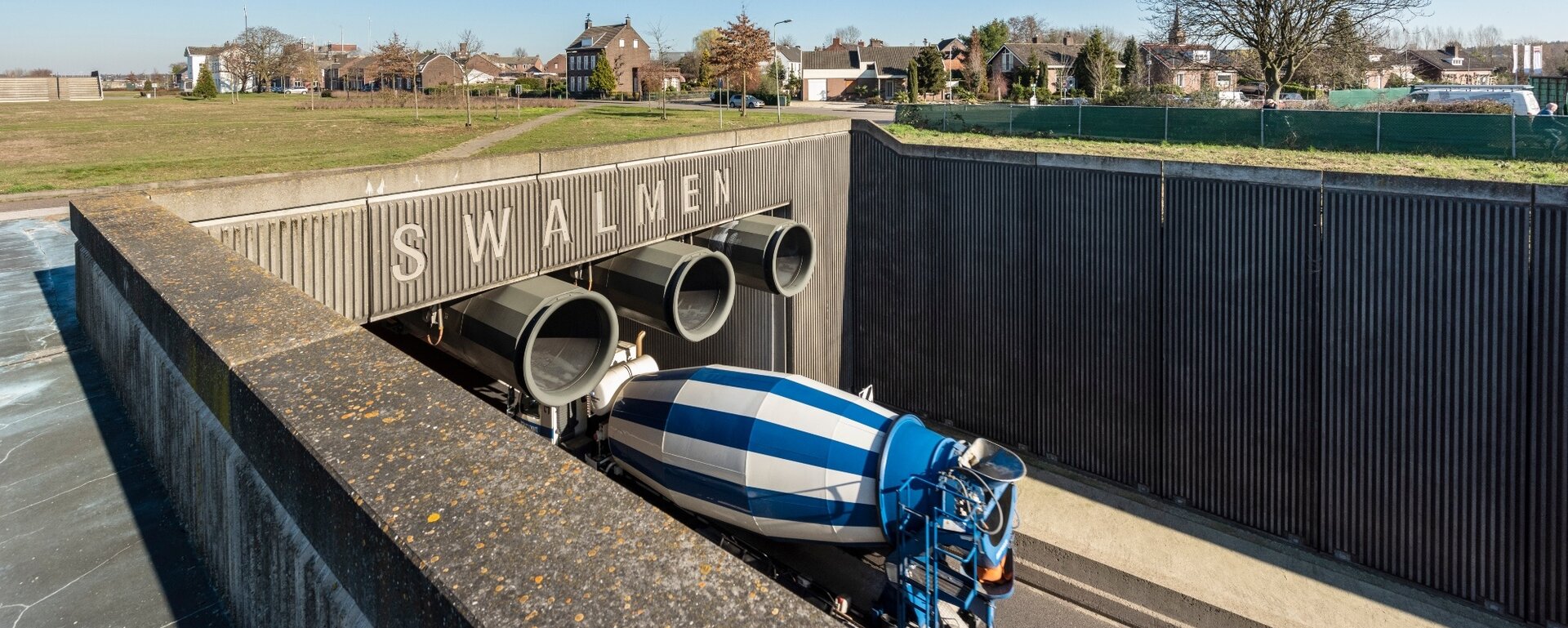 The Swalmen tunnel near Roermond (Photo: Tineke Dijkstra | Rijkswaterstaat)